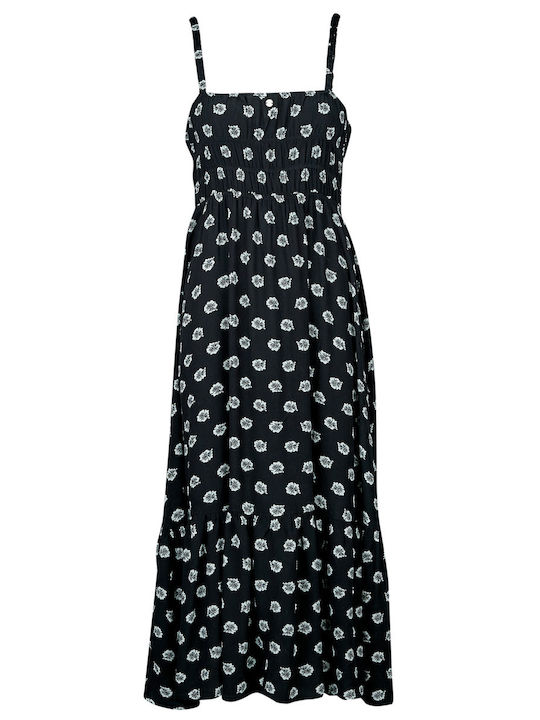 Coastline Summer Midi Dress Sunrise Coastline Print