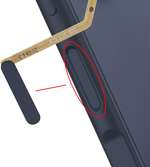 Clappio Replacement Fingerprint Reader Galaxy A15 4g Connection Flex Cable Black