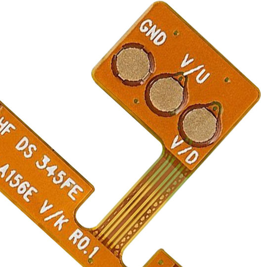 Clappio Ersatz Lautstärke-Tastenband Galaxy A15 M15 5G Gold