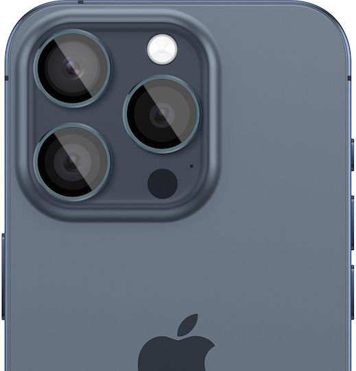 Rhinoshield Camera Protection Iphone 15 Pro 15 Pro Max Scratch-resistant Shockproof Blue
