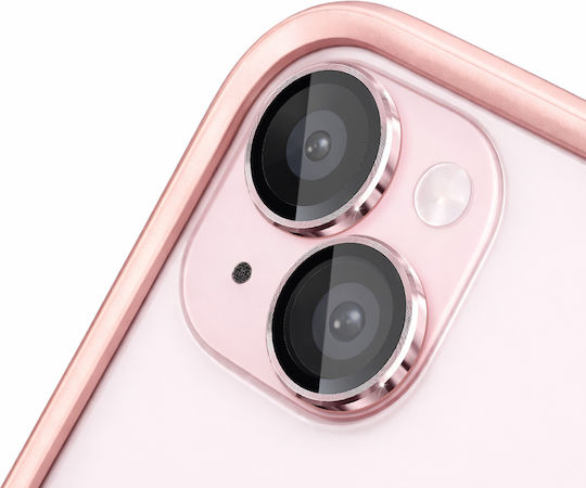 RhinoShield Protectoare Pentru Camera Mobilă Iphone 15 15 Plus Rezistent La Zgârieturi Roz
