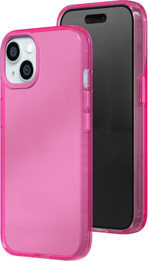 Husă Rhinoshield iPhone 14 Plus Seria Jellytint Rezistentă La Șocuri Ultra Roz