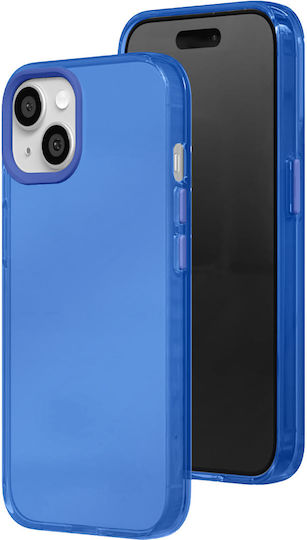 RhinoShield Калъф iPhone 15 Plus Серия Jellytint Удароустойчив Ултра Издръжлив Син
