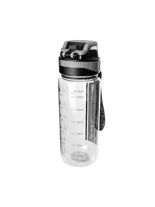 Kadax Αθλητικό Παγούρι Πλαστικό 750ml Μαύρο