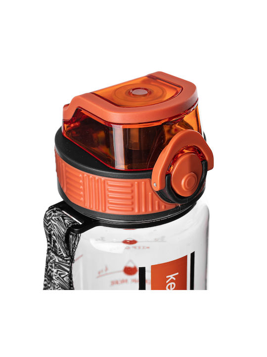 Kadax Атлетична Пластмасова Бутилка 750ml Оранжева