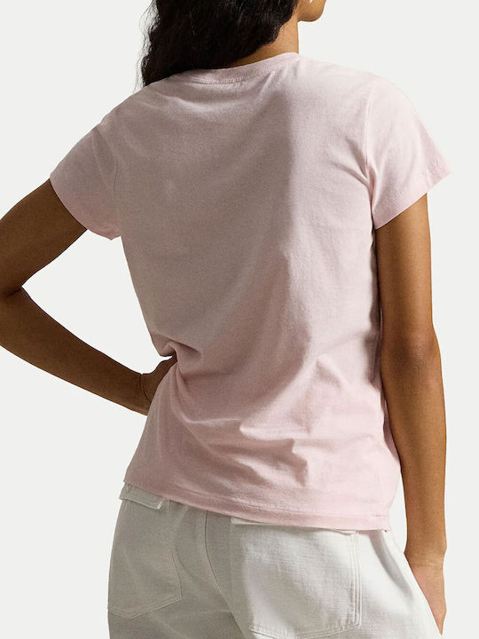 Women's Crewneck T-shirt Pink Sand