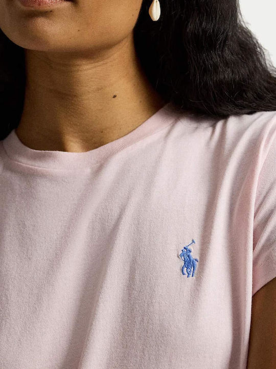 Women's Crewneck T-shirt Pink Sand