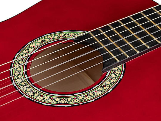 Mtc080r A.martinez Classic Guitar 4/4
