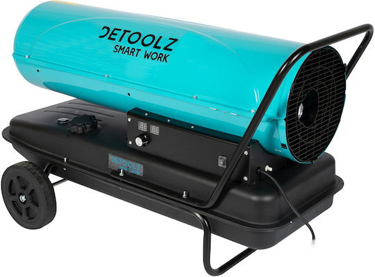 Detoolz Βιομηχανικό Αερόθερμο Πετρελαίου 50kW