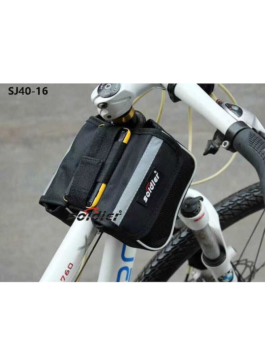 S40-16 Bicycle Frame Bag Black