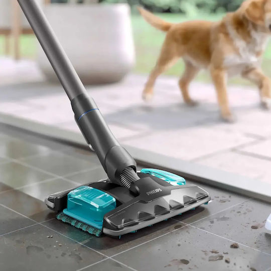 Philips 8000 Aqua Rechargeable Stick Vacuum 25.2V Turquoise