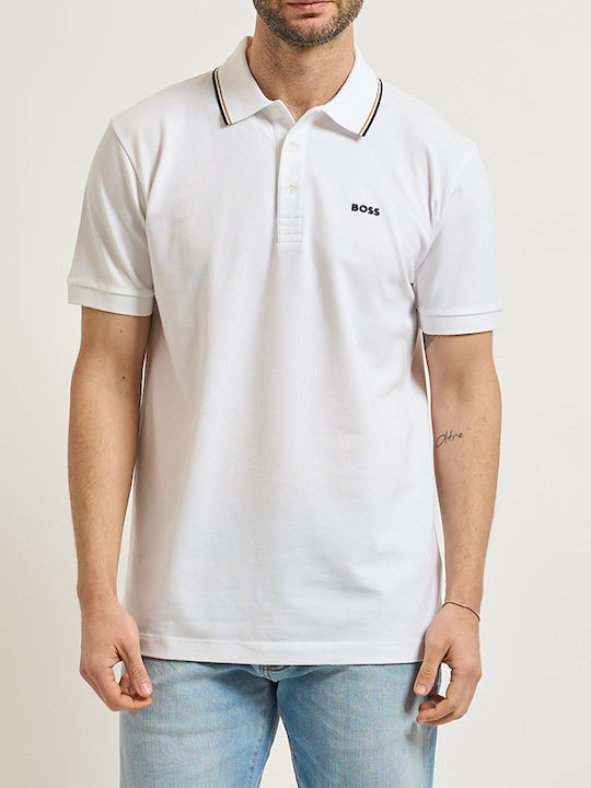 Boss Paule Polo Men's Blouse White