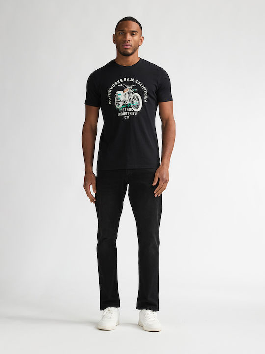 T-shirt Μαύρο