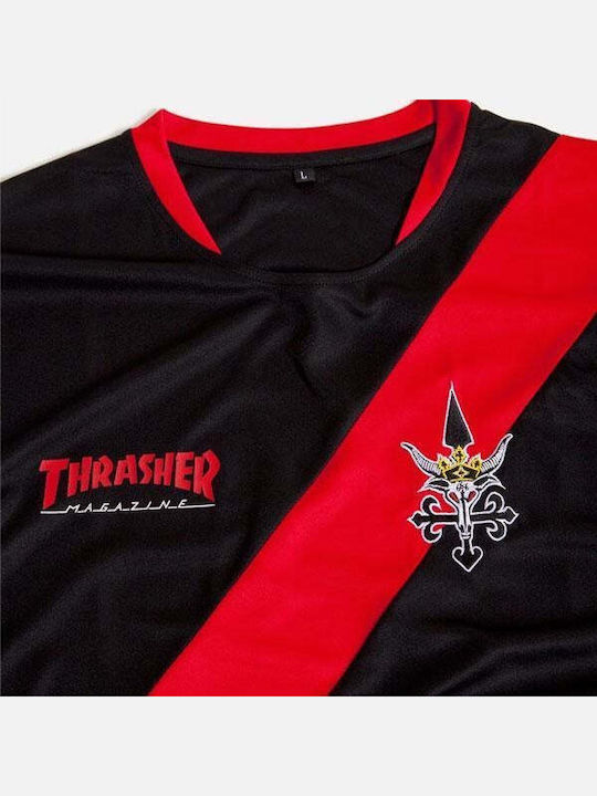 T-shirt Black/red