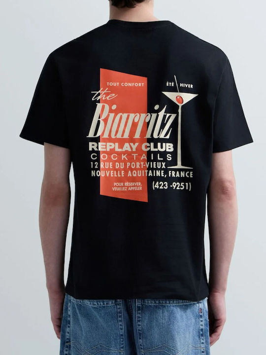 Replay T-shirt Black