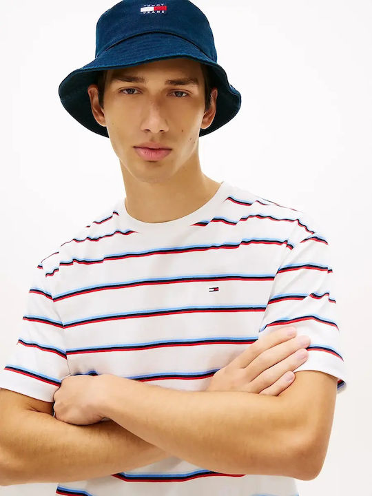 Tommy Hilfiger Tjm T-shirt Ecru Stripe