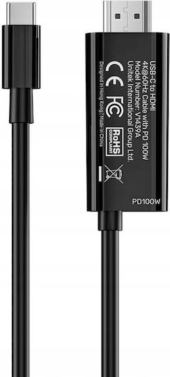 Unitek HDMI 2.0 HDMI Cable HDMI Male - HDMI Male Black