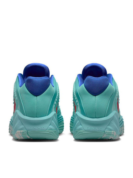 Giannis Freak 7 Light Aqua High Basketball Shoes Light Aqua Racer Blue Summit White Bright Crimson