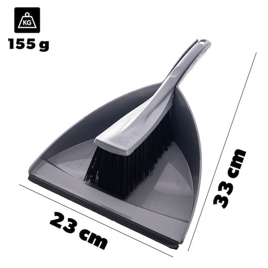Broom Dustpan 2-in-1 Set Cleaning Sweeping Shovel Brush