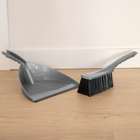 Broom Dustpan 2-in-1 Set Cleaning Sweeping Shovel Brush
