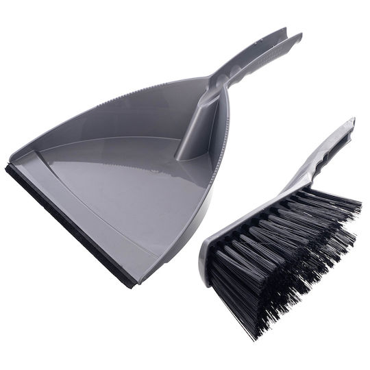 Broom Dustpan 2-in-1 Set Cleaning Sweeping Shovel Brush