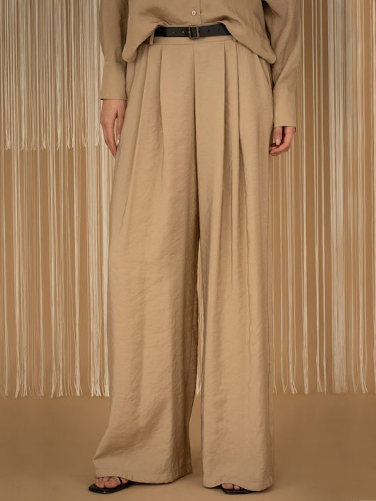 Damenhose Beige