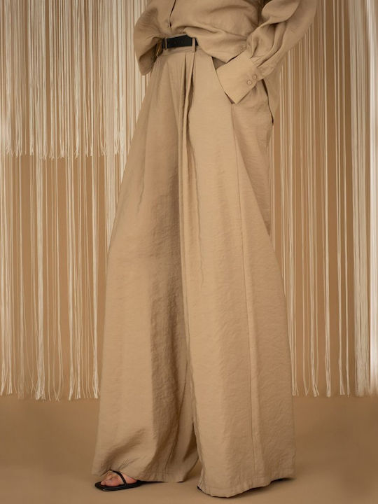 Damenhose Beige