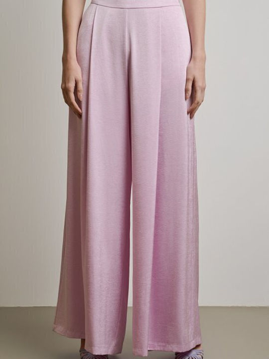 Women's High Rise Pantaloons in Loose Fit Pink