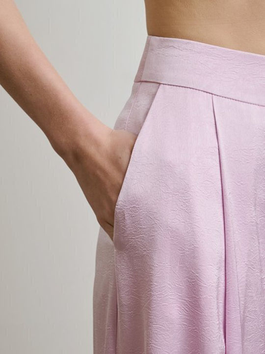 Women's High Rise Pantaloons in Loose Fit Pink