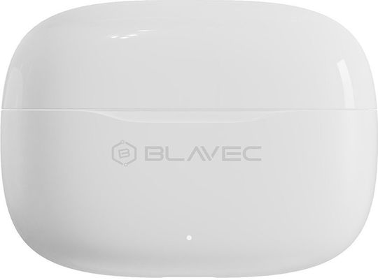 Blavec BW-08 Speak AI In-ear Bluetooth Handsfree Earphones with Charging Case White