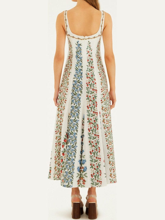 Summer Midi Dress Off-White