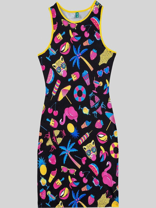 Summer Mini Dress Black