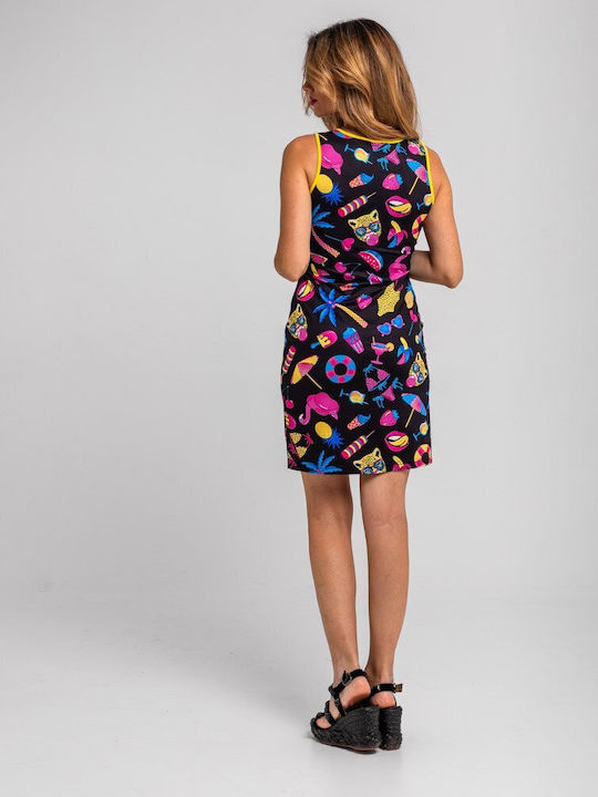Summer Mini Dress Black