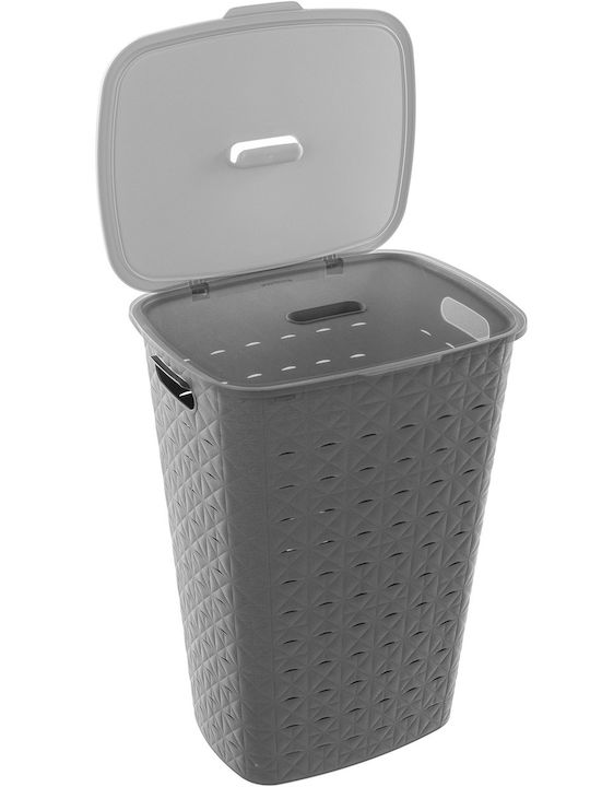 Curver Coș De Rufe Din Plastic 56lt Cu Capac 42x31.6x60cm