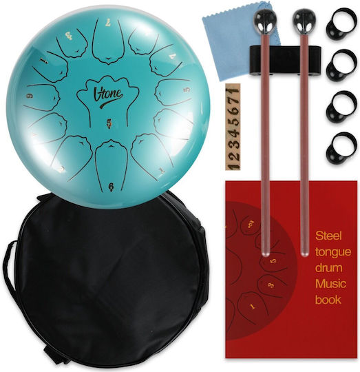 V-tone Steel Tongue Drum 13 Notes 30.48cm
