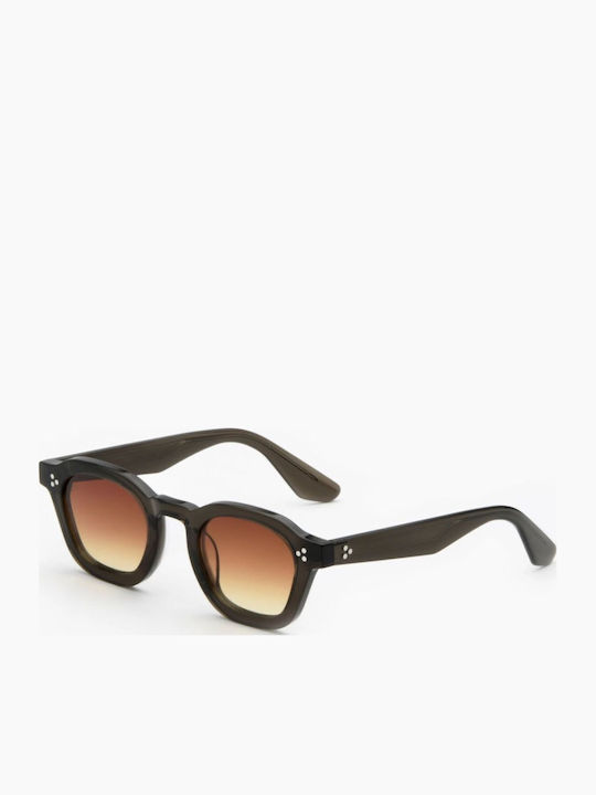 Akila Men's Sunglasses With Gray Frame And Gray Gradient Lens LOGOS-1