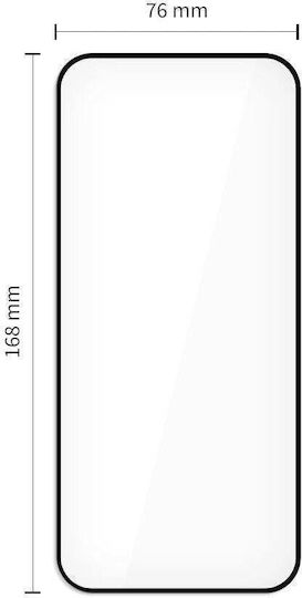 Tech-Protect 2.5D 0.3mm Tempered Glass 2 Pieces Black (Redmi 15C 5G)