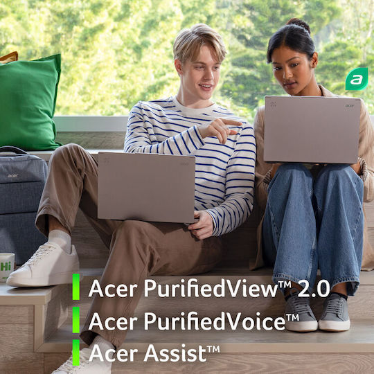 Acer Aspire 14 AI A14-52MT -53EH 14" IPS FHD+ Touchscreen (Ultra 5-226V/16GB/512GB SSD/W11 Home) (US Keyboard)