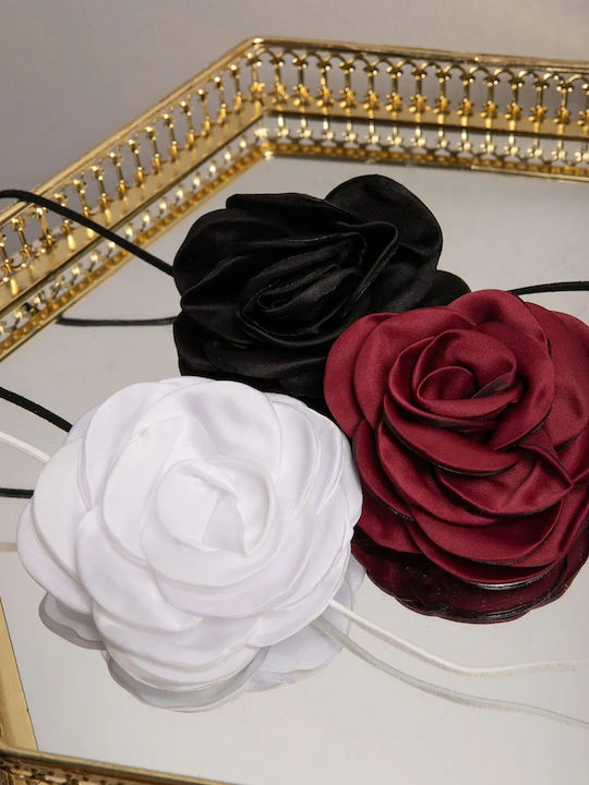 Σετ 3 Τεμαχίων Κολιέ Choker Υφασμάτινο Λουλούδι Μέγεθος One Size Πολύχρωμο Σετ 3 Τεμαχίων Κολιέ Choker Υφασμάτινο Λουλούδι Μέγεθος One Size Πολύχρωμο