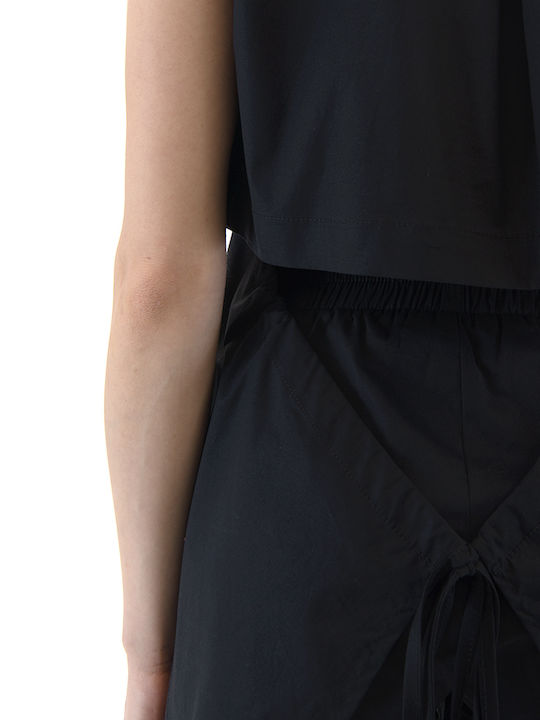 Sleeveless Women's Shirt Black