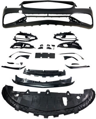 Bumper Față Mercedes A-class W176 2013-2019 Design Amg Deschideri Parktronic