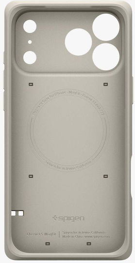 Spigen Classic LS (Mag Fit) Back Cover Plastic / Silicone Stone (iPhone 17 Pro Max)
