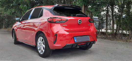 Motordrome Diffuser Car Rear Compatible with Opel Corsa 2019