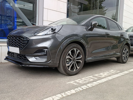 Motordrome Spoiler Auto Vorderseite Kompatibel mit Ford Puma ST-Linie 2019+