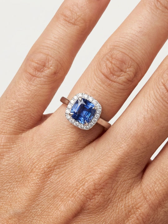 Women's White Gold 18K Ring Women's White Gold 18K Ring