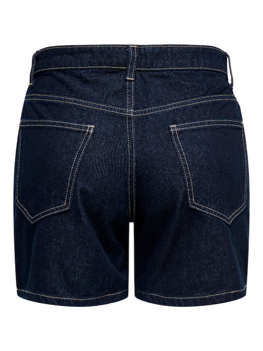 Pantaloni Scurți Denim Pentru Femei Albastru Marin