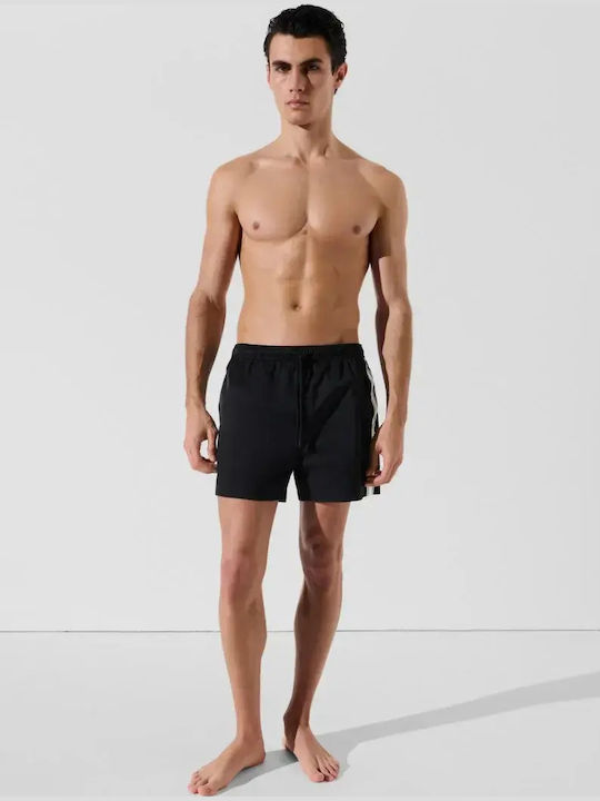 Karl Lagerfeld Costum De Baie Bărbați Pantaloni Scurți Negri