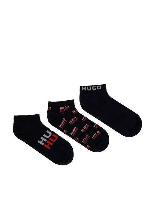 Hugo Logo Herren Socken Weiß 3er Pack