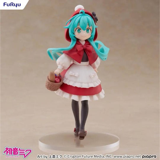 Hatsune Miku Desktop Fairy Hatsune Miku Little Red Riding Hood Ver Φιγούρα Αγαλματίδιο 16cm