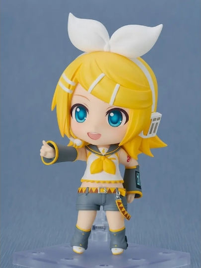 Character Vocal Series 02 Kagamine Rin Len Rin Kagamine 2.0 # Nendoroid Φιγούρα Δράσης 10cm